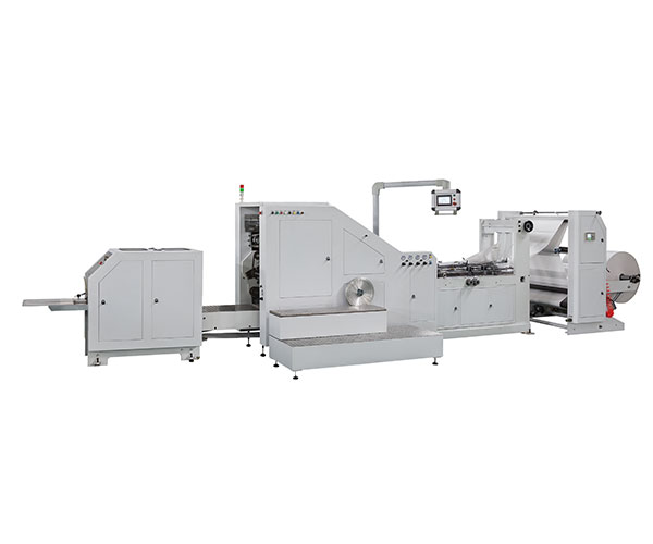 LSB-320 Rouleau d'alimentation fond carré Sac en papier Machine de fabrication